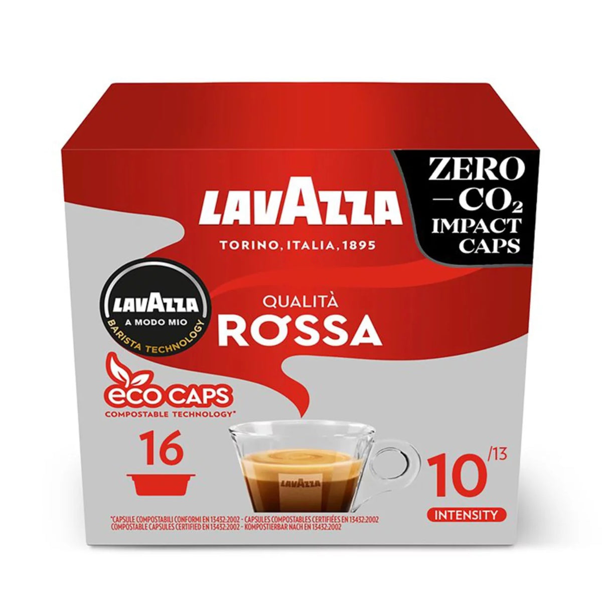 LAVAZZA A MODO MIO QUALITA' ROSSA ECOCAPS (16s)