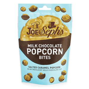JOE & SEPH'S POPCORN BITES MILK CHOC & SALTED CARAMEL(63G)x 14