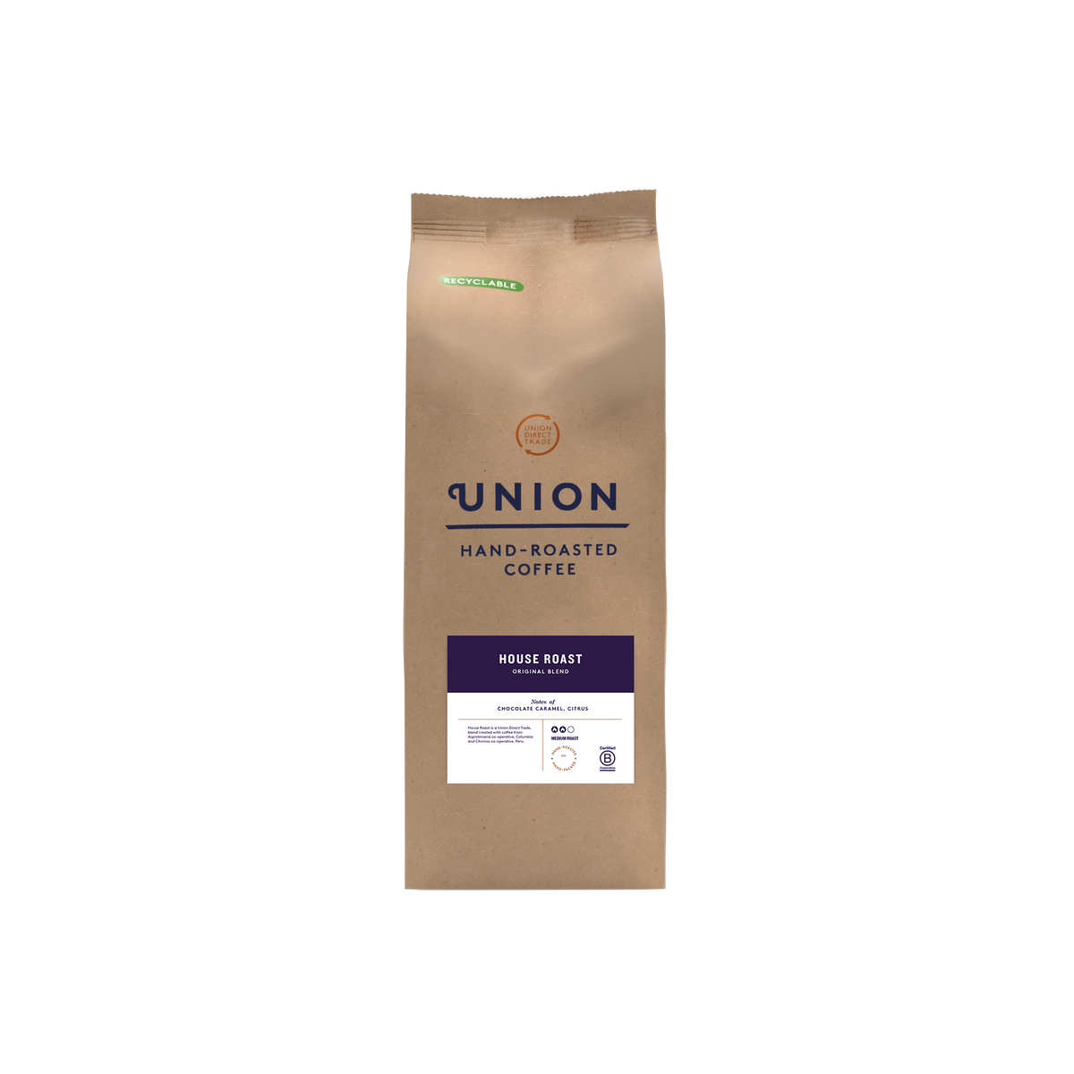 UNION COFFEE HOUSE ROAST ORIGINAL BLEND WHOLEBEAN (1kg)