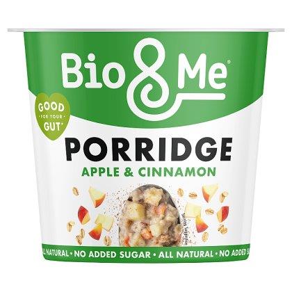 BIO & ME NAS APPLE CINNAMON PORRIDGE POT (65g) x 8