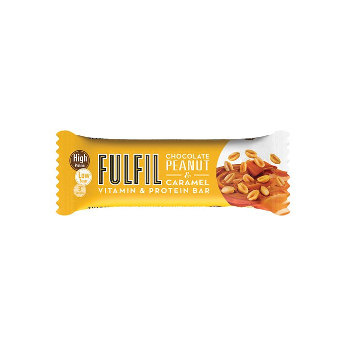 FULFIL CHOCOLATE PEANUT & CARAMEL BARS (40g) x 15