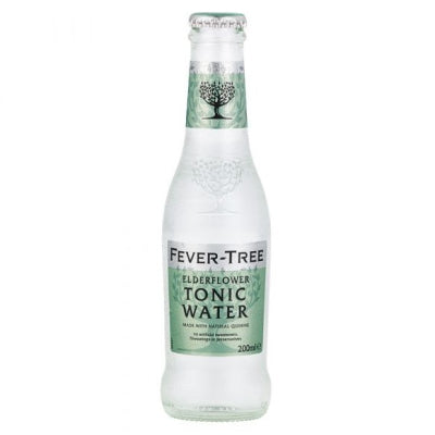FEVER TREE ELDERFLOWER TONIC GLASS 24X200ML