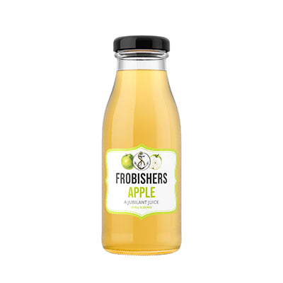 FROBISHERS APPLE JUICE GLASS BOTTLES (250ml) x 24