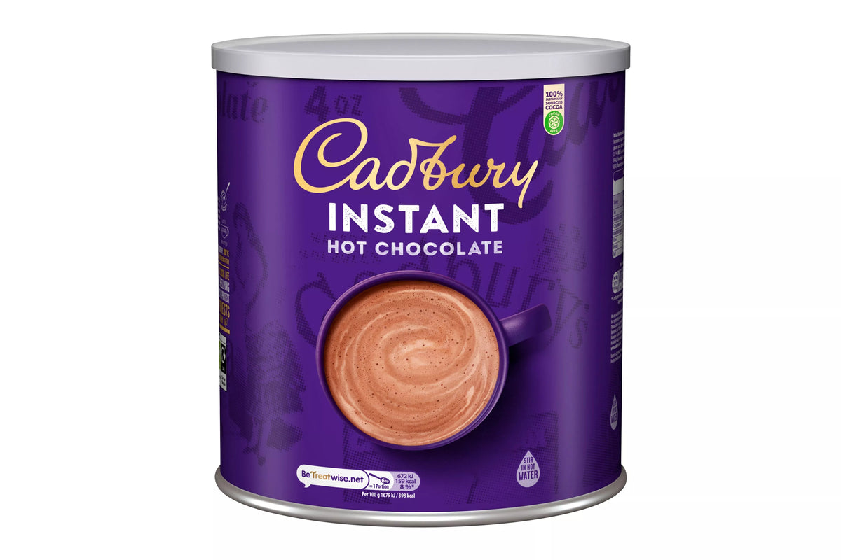 CADBURY INSTANT HOT CHOCOLATE TIN - ADD WATER (2kg)