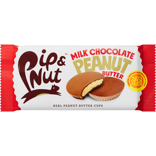 PIP & NUT - MILK CHOCOLATE PEANUT BUTTER CUPS (31g) x 15