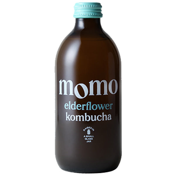 MOMO ELDERFLOWER KOMBUCHA (330ML) x 12