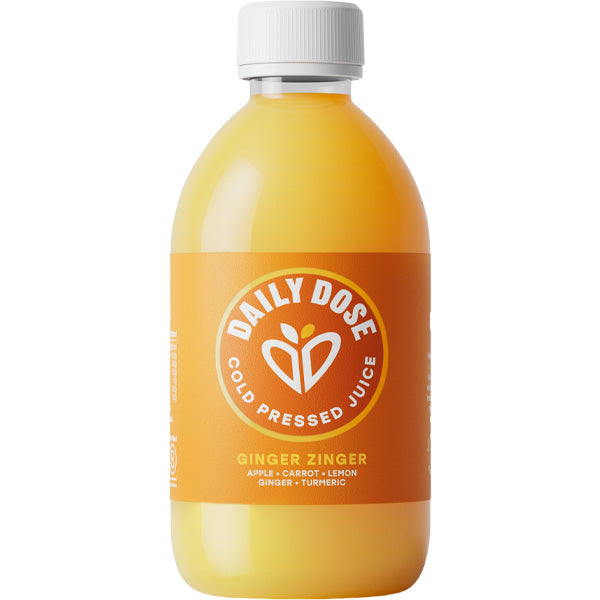 DAILY DOSE COLD PRESSED GINGER ZINGER (300ml) x 12