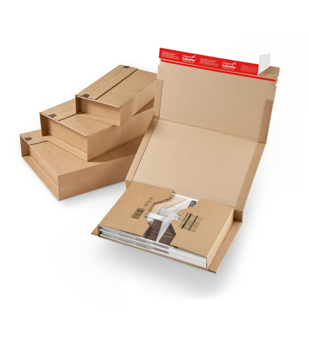 COLOMPAC 325X250X10-80 CP 020 BOOK BOXES (PACK OF 20)