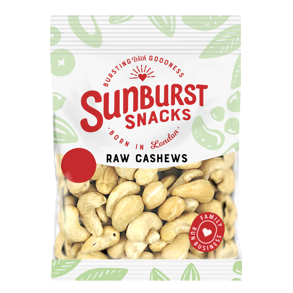 SUNBURST RAW CASHEWS (45g) x 14