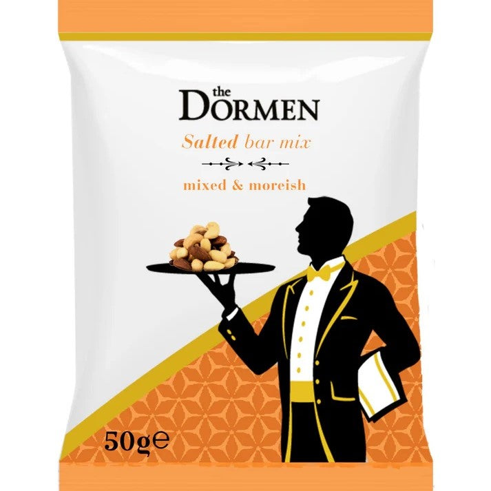 THE DORMEN SALTED MIXED NUTS SNACK PACK (50g) x 24