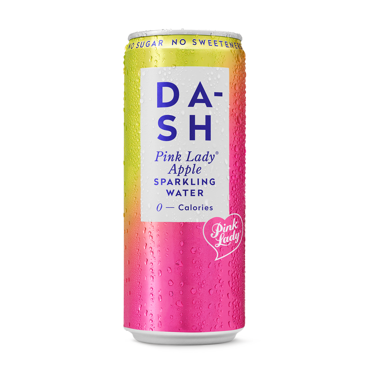DASH WATER PINK LADY APPLE CANS (330ml) x 12