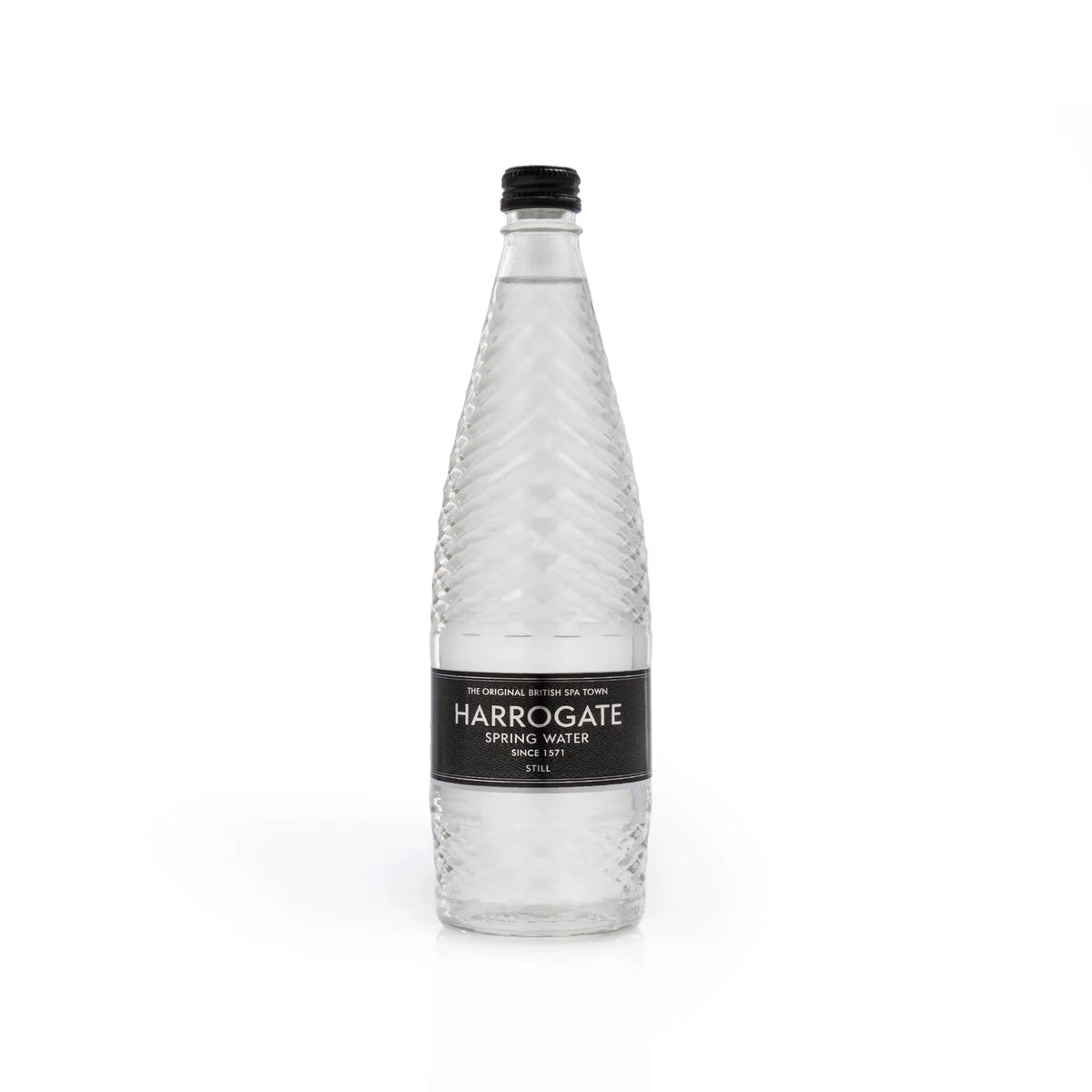 HARROGATE STILL GLASS WATER BOTTLES (750ml) x 12