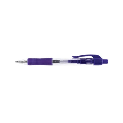 Q-CONNECT RETRACTABLE BALLPOINT PEN MEDIUM BLUE (PACK OF 10) KF00268
