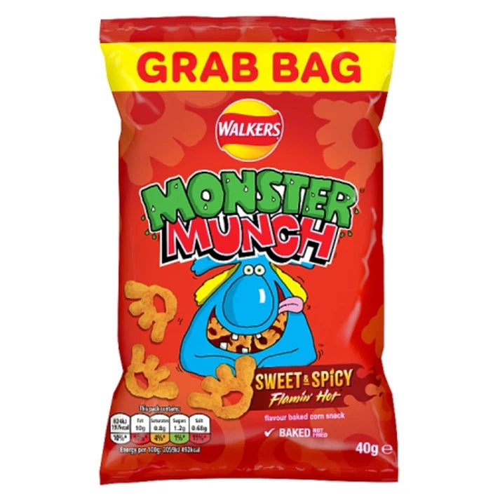 MONSTER MUNCH SWEET&SPICY (40g) x 35