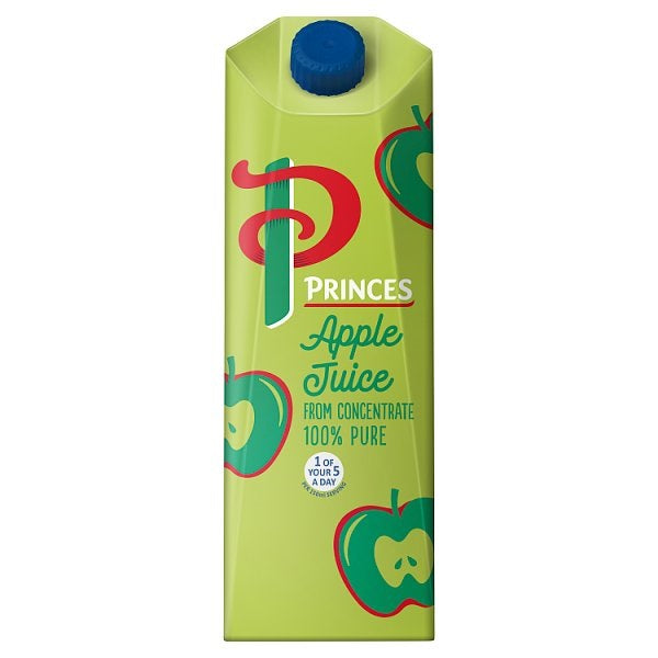 PRINCES APPLE JUICE (1L) x 8
