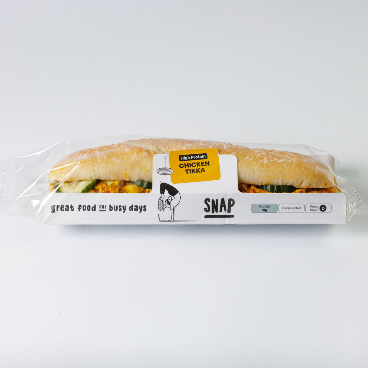 CHICKEN TIKKA RUSTIC BAGUETTE