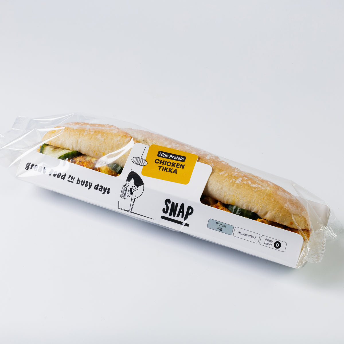 CHICKEN TIKKA RUSTIC BAGUETTE