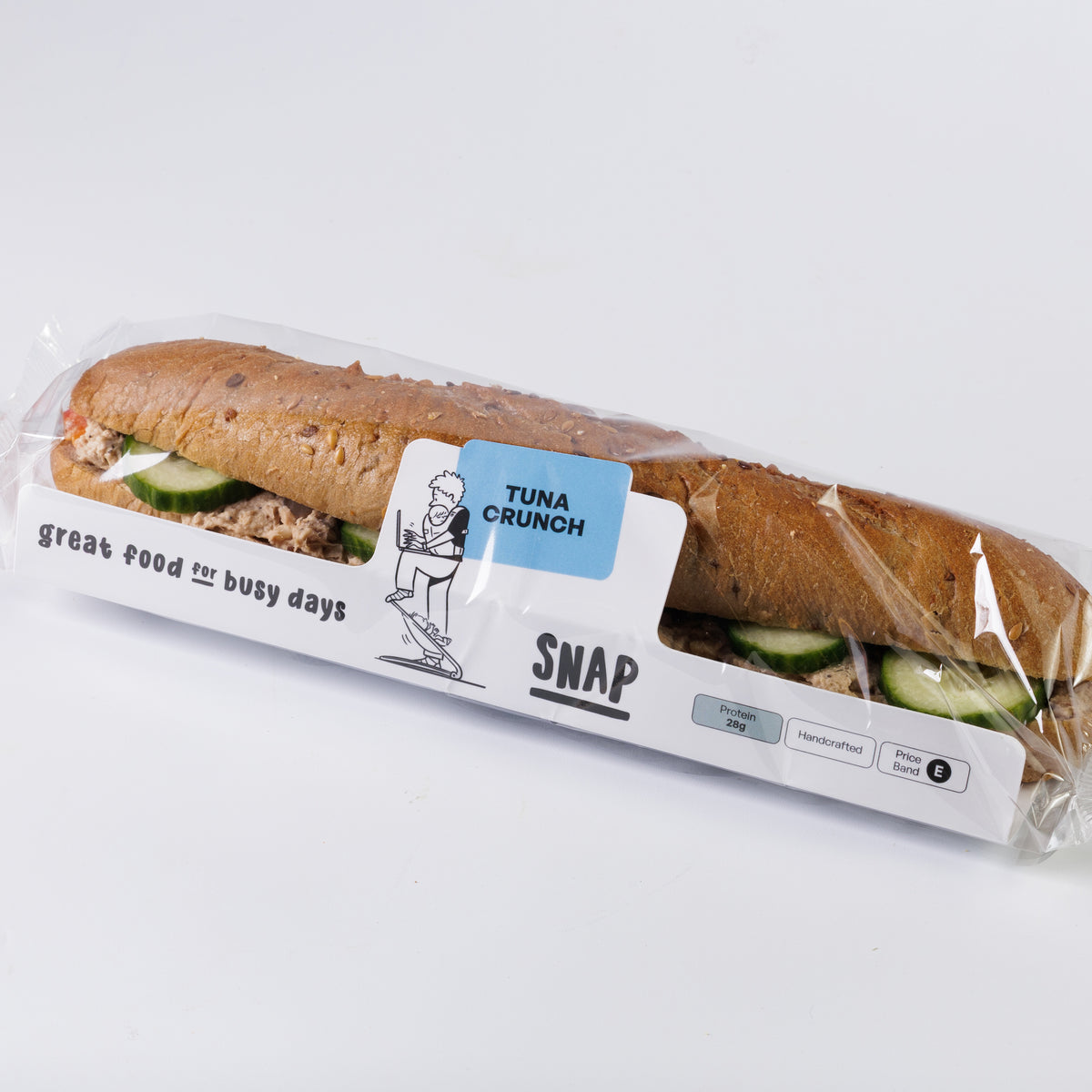TUNA CRUNCH RUSTIC BAGUETTE