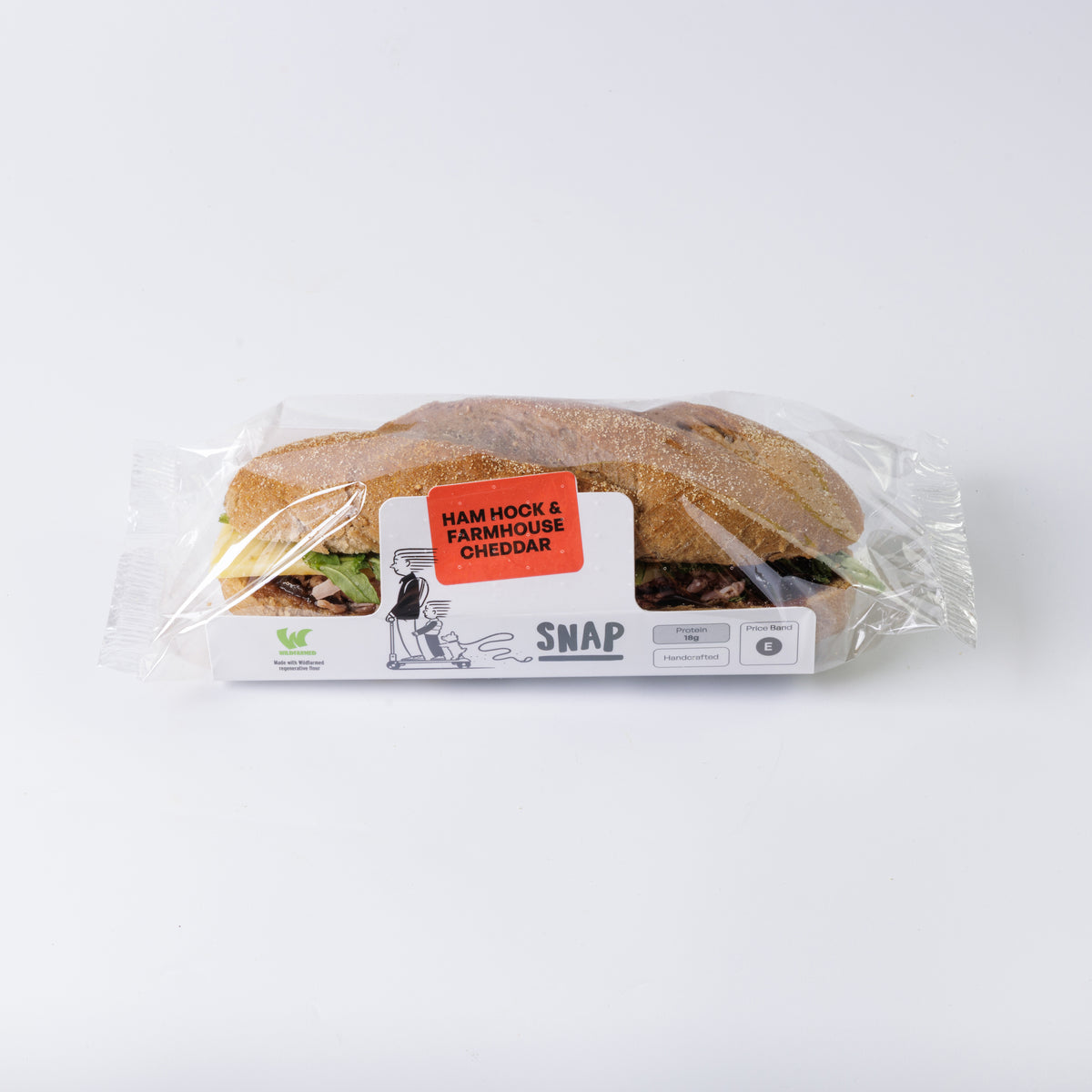 HAM HOCK & CHEDDAR WILDFARMED ROLL