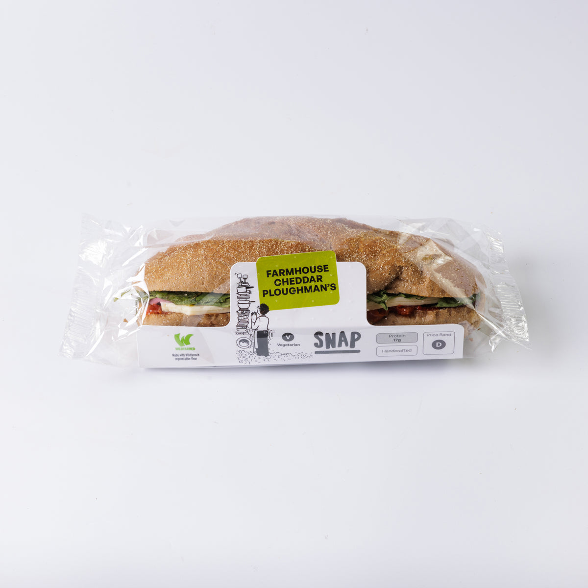 CHEDDAR PLOUGHMAN'S WILDFARMED ROLL