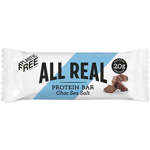 ALL REAL CHOC SEA SALT PROTEIN BARS (50g) x 12