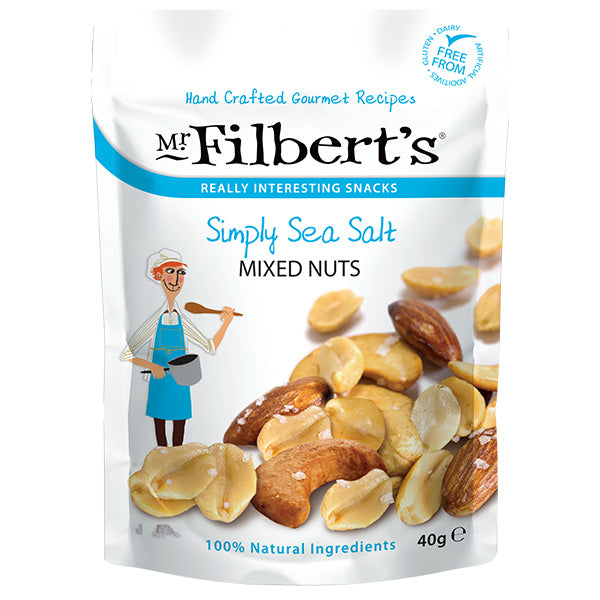 MR FILBERTS SEA SALT MIXED NUTS (40g) x 20