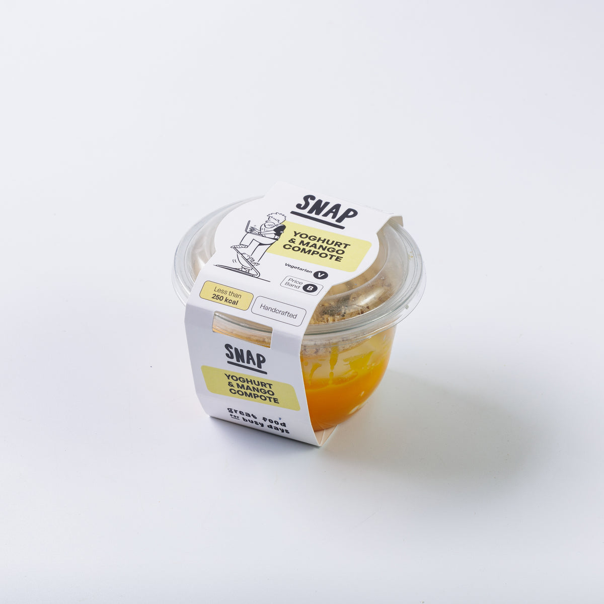 YOGHURT & MANGO COMPOTE SNACK POT (4 Pack)