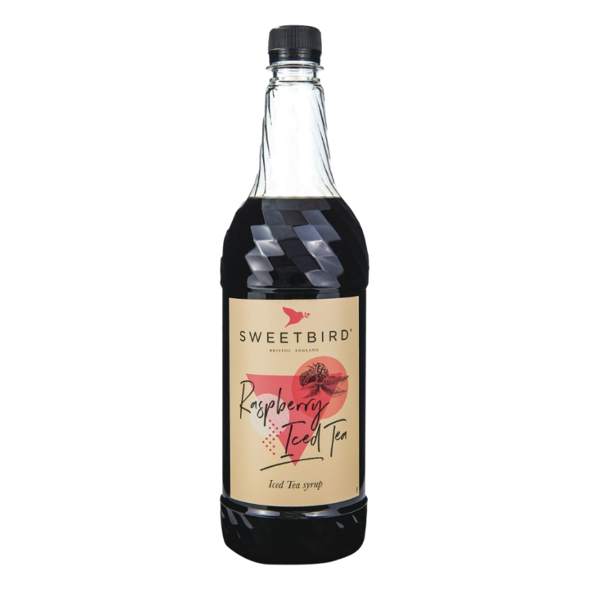 Sweetbird Raspberry Iced Tea Syrup (1 litre) x 6