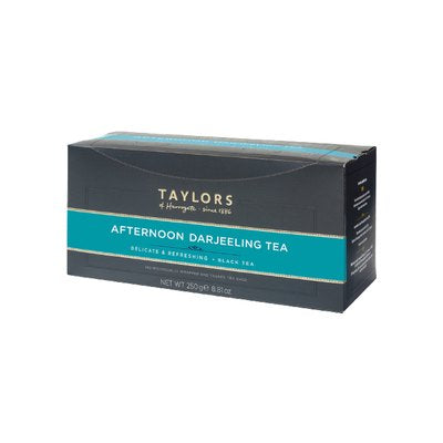 Taylors of Harrogate Afternoon Darjeeling Tag & Envelope Tea Bags (100 Bags)