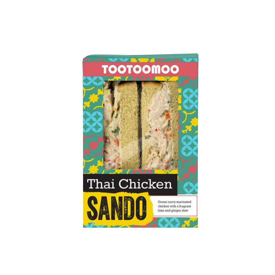 THAI CHICKEN SANDO ON SANDO BREAD