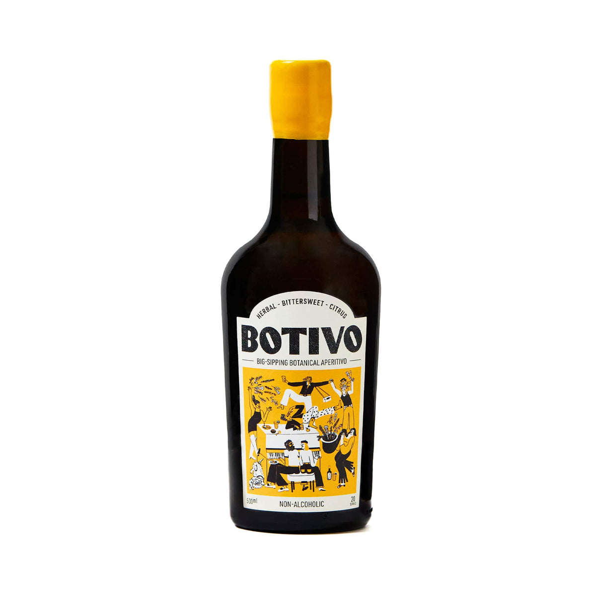 BOTIVO BITTER NON ALCOHOLIC APERITIF (500ml) x 6