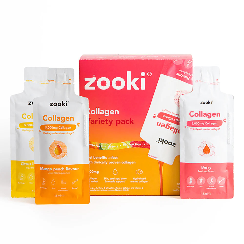 ZOOKI COLLAGEN 5,000MG VARIETY (30 PACKS)