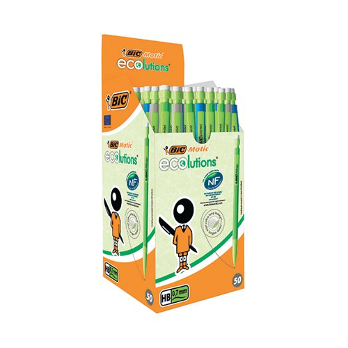 BIC MATIC ECOLUTIONS MECHANICAL PENCIL (PACK OF 50) 8877191