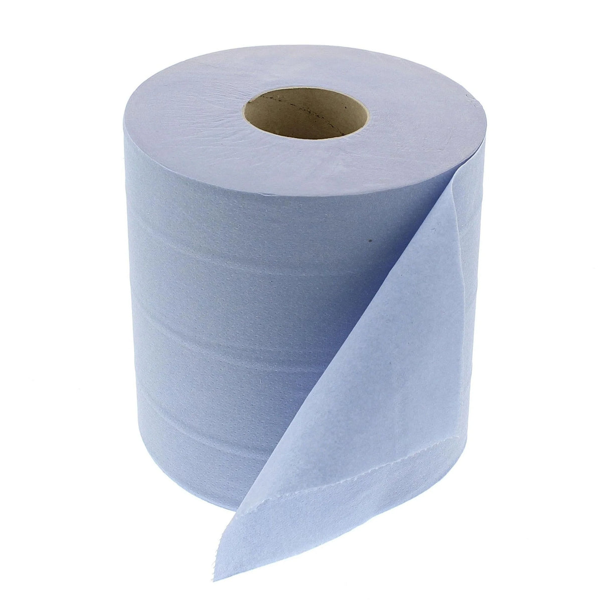 BLUE 2 PLY CENTRE FEED ROLL (150m) x 6