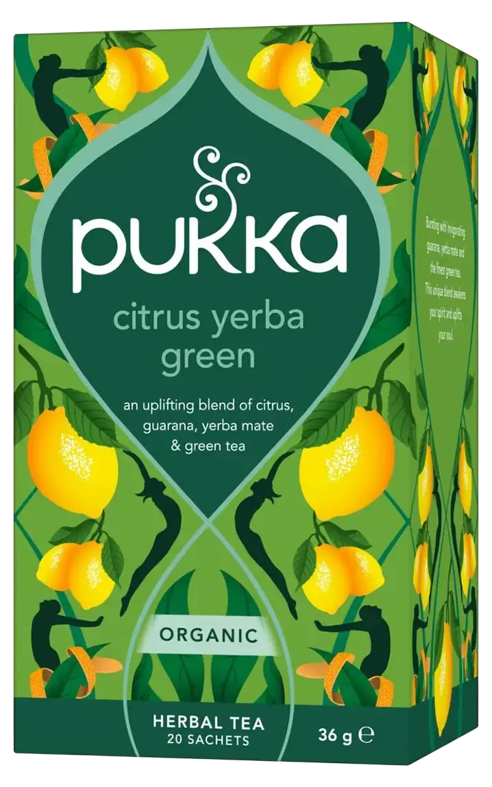 PUKKA CITRUS YERBA GREEN (20)