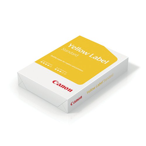 CANON YELLOW LABEL STANDARD ECF A3 PAPER 80GSM (PACK OF 500) 96600553