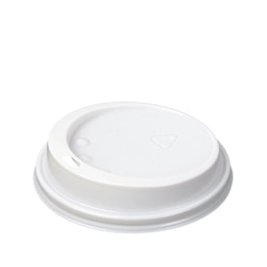 DOMED SIP THROUGH COFFEE CUP LID (8oz) x 1000