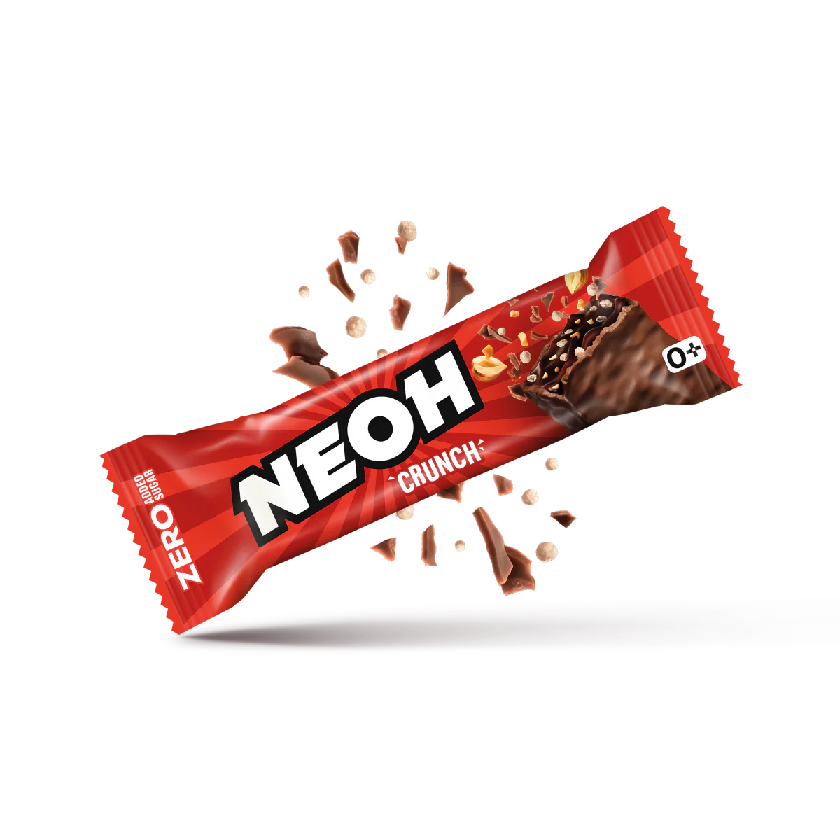 NEOH SUGAR FREE CRUNCH BAR - CHOCOLATE (30g) x 12