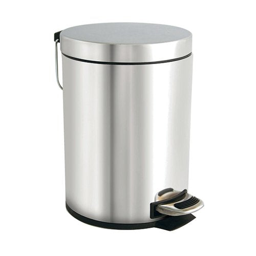 STAINLESS STEEL PEDAL BIN 5 LITRE VOW/PB.05