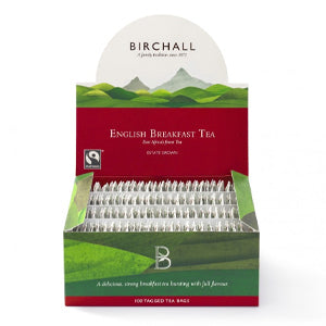 Birchall Tea English Breakfast Tagged Tea Bags x 100