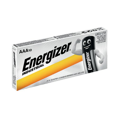 ENERGIZER INDUSTRIAL AAA BATTERIES (PACK OF 10) 636106