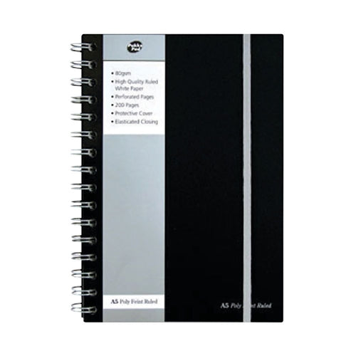 PUKKA PAD POLYPROPYLENE RULED JOTTA NOTEBOOK A5 (3 PACK) SBJPOLYA5