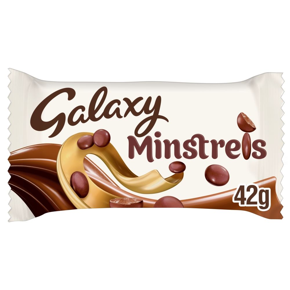 GALAXY MINSTRELS MILK CHOCOLATE BAG (42g) x 40