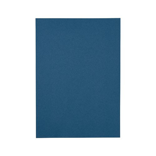 GBC LEATHERGRAIN A4 BINDING COVER 250GSM ROYAL BLUE (PACK OF 100) CE040029