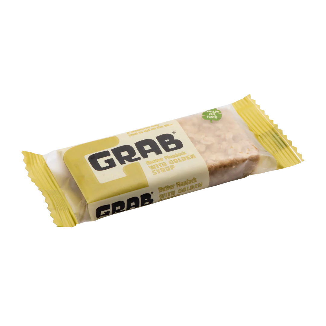 GRAB BUTTER FLAPJACKS WITH GOLDEN SYRUP (65g) x 12