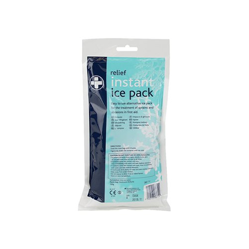 RELIANCE MEDICAL RELIEF INSTANT ICE PACK 300 X 130MM (10 PACK) 710