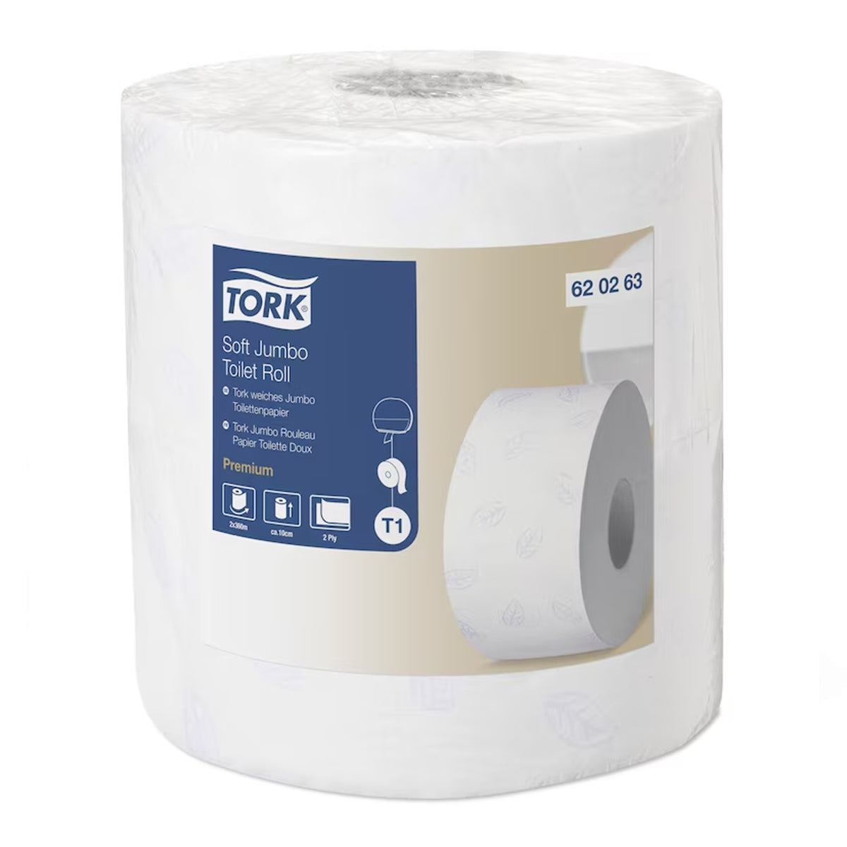 TORK PREMIUM JUMBO TOILET TISSUE x 6