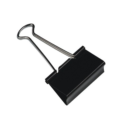 Q-CONNECT FOLDBACK CLIP 19MM BLACK (PACK OF 10) KF01282