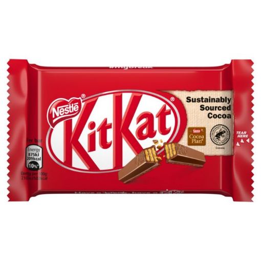 NESTLÉ KIT KAT 4 FINGER MILK CHOCOLATE (41g) x 24