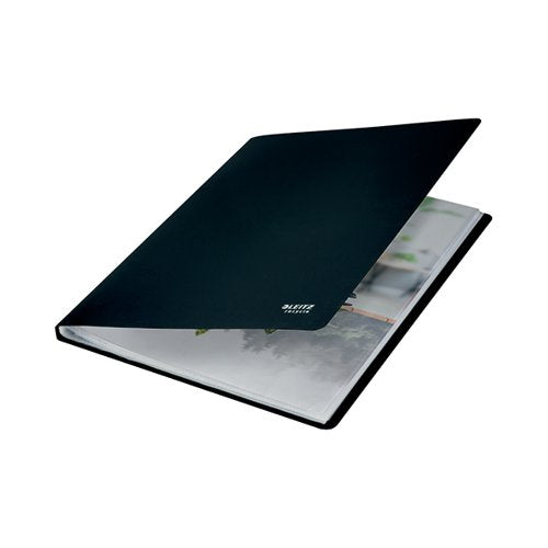 LEITZ RECYCLE DISPLAY BOOK 20 POCKET A4 BLACK 46760095